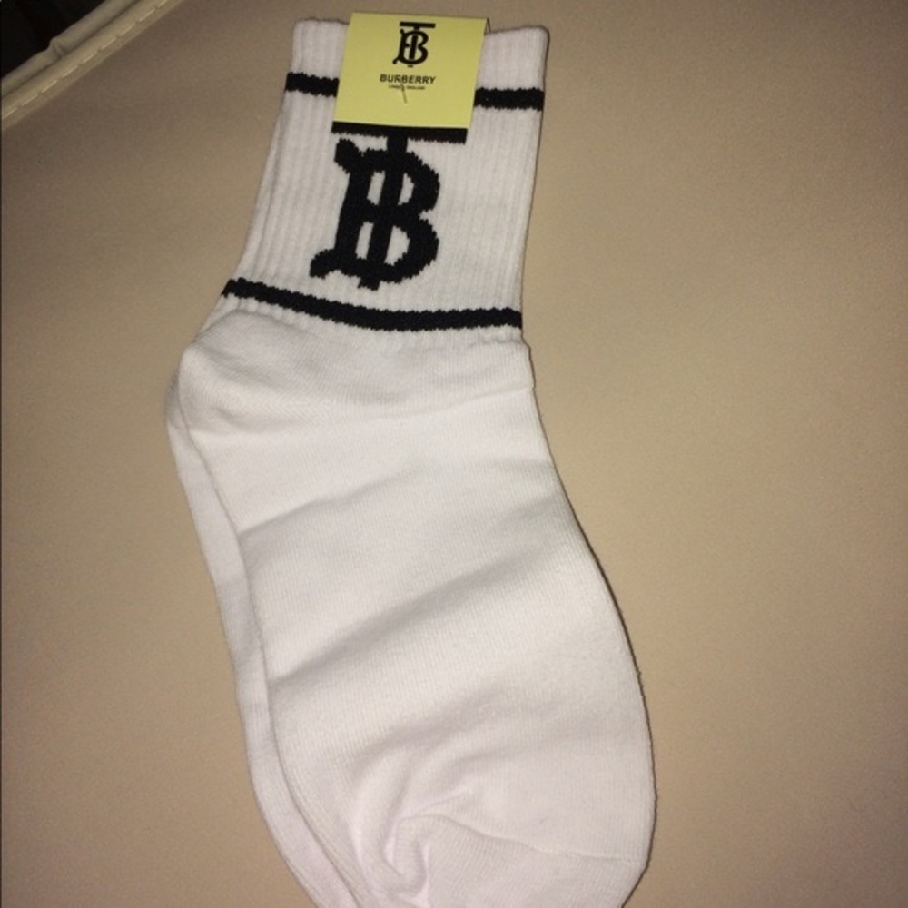 Burberry socks. Authentic brand new with tags.